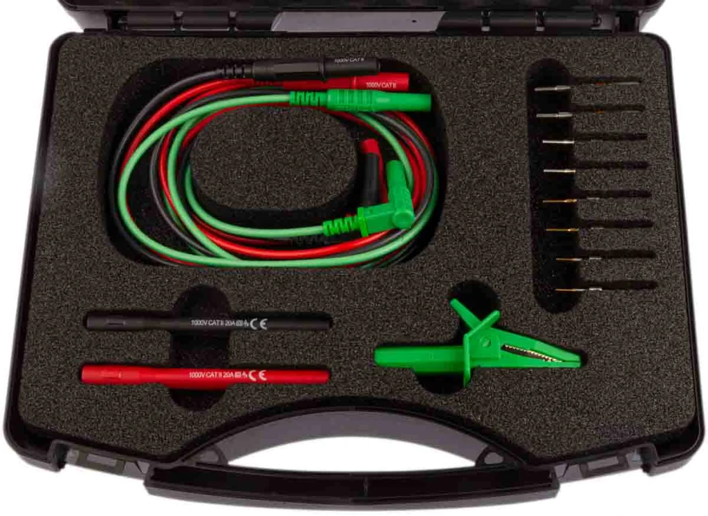 RS PRO Multimeter Leads Multi Pin Connector Test Kit, CAT II 1000V RS