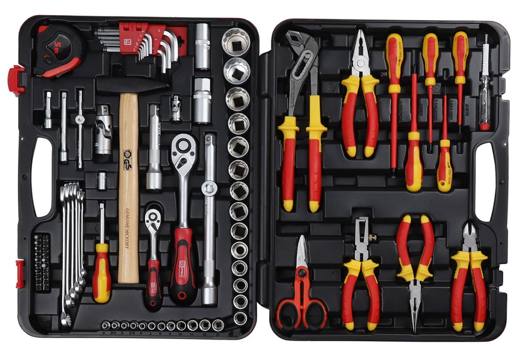 RS PRO 88 Piece Electricians Tool Kit with Case, VDE Approved - RS Components Vietnam