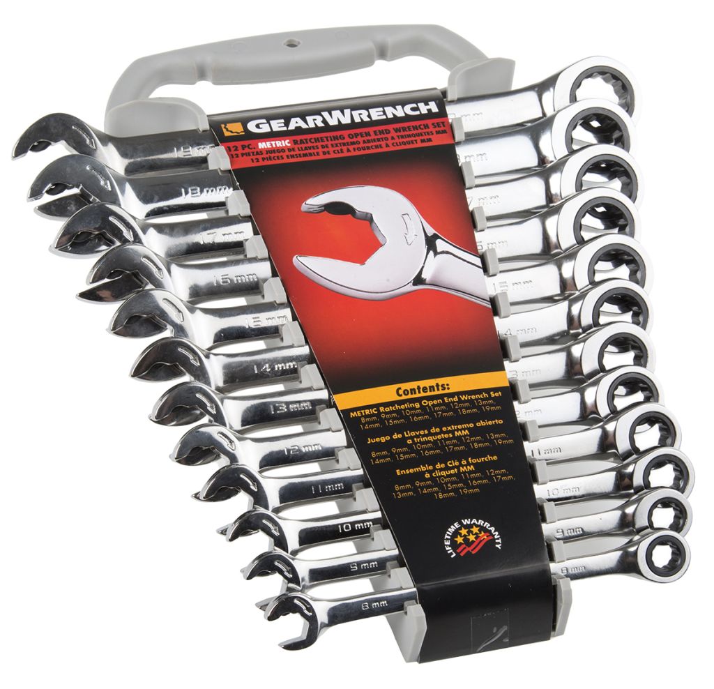 Gear Wrench 12 Piece Spanner Set RS Components Indonesia