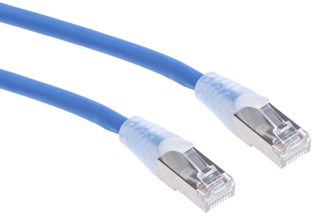 CABLE DE RED PATCH CORD / CAT6 / LAN RJ45 / 3 METROS / AZUL