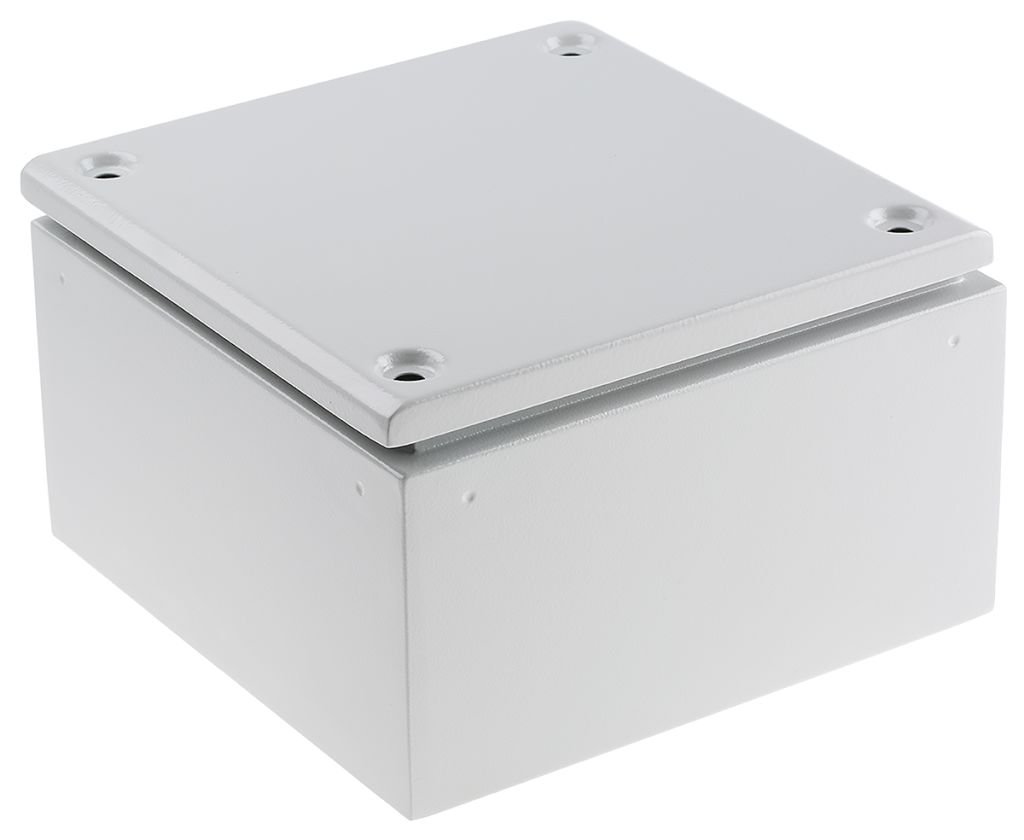 IP66 MILD STEEL ENCLOSURE 200X200X120MM - RS Components Vietnam