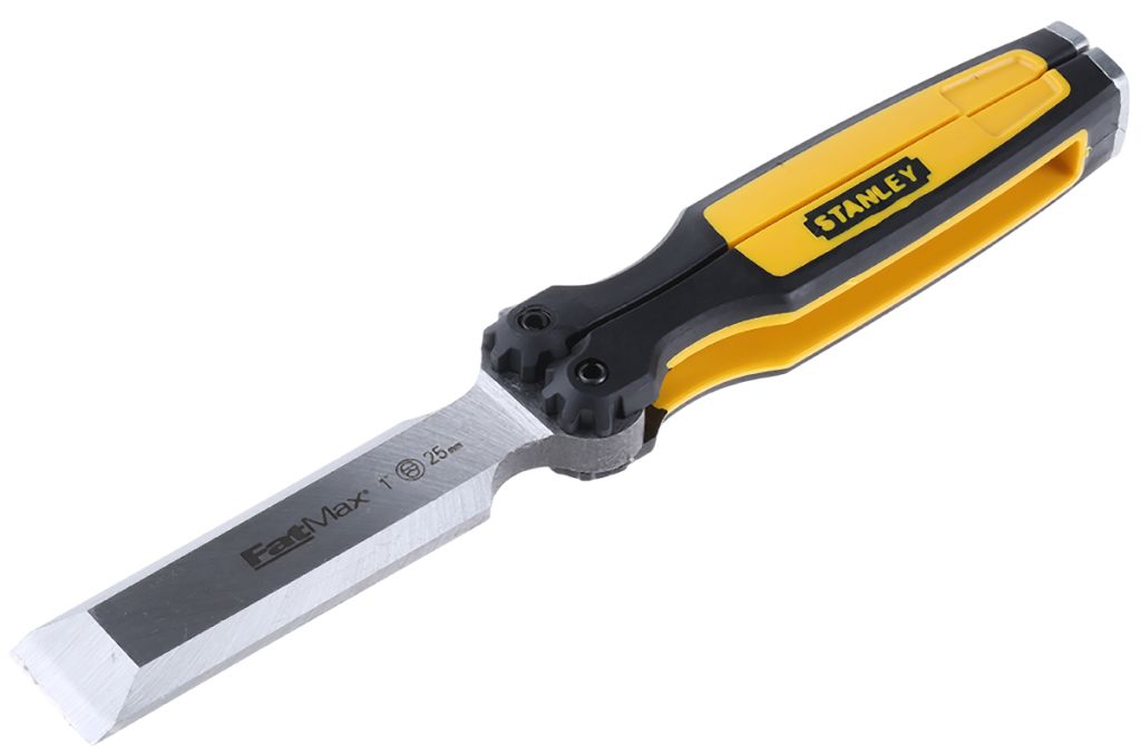 Stanley Carbon Steel Wood Chisel, 238mm Length, 25.0 mm Blade Width