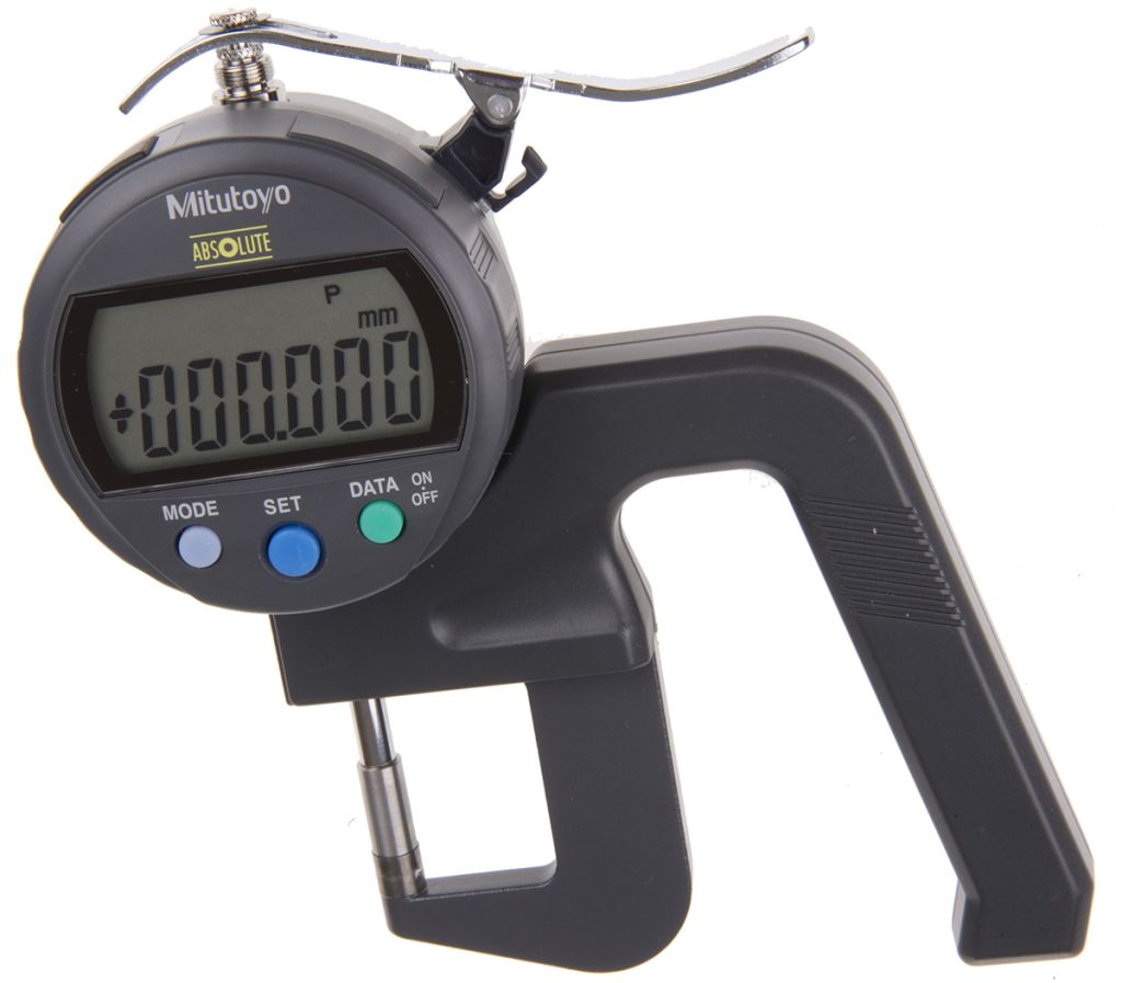 Mitutoyo absolute. Mitutoyo tolshinomer. Mitutoyo 547-252a. Thickness Gauge 3d. Absolute Digimatic indicator ID-S 3d model.