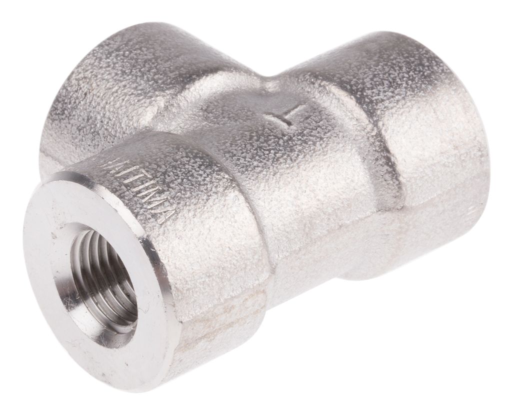 RS PRO  RS PRO Stainless Steel Pipe Fitting, Tee Circular Tee