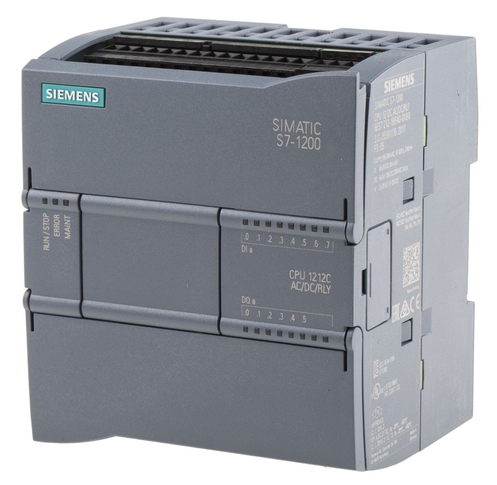 Simatic S7 1200 Cpu 1212c Ac Dc Relay Rs Ponents Indonesia