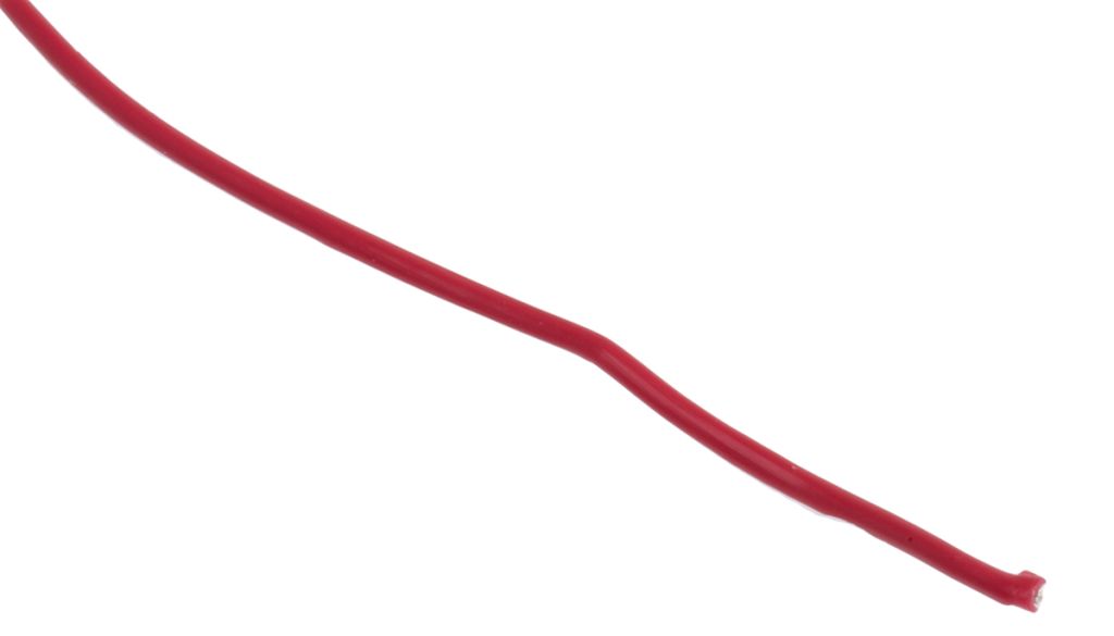 Remington Industries 22 AWG Stranded Hook-Up Wire – Red, 250 Ft, UL1007, 300V