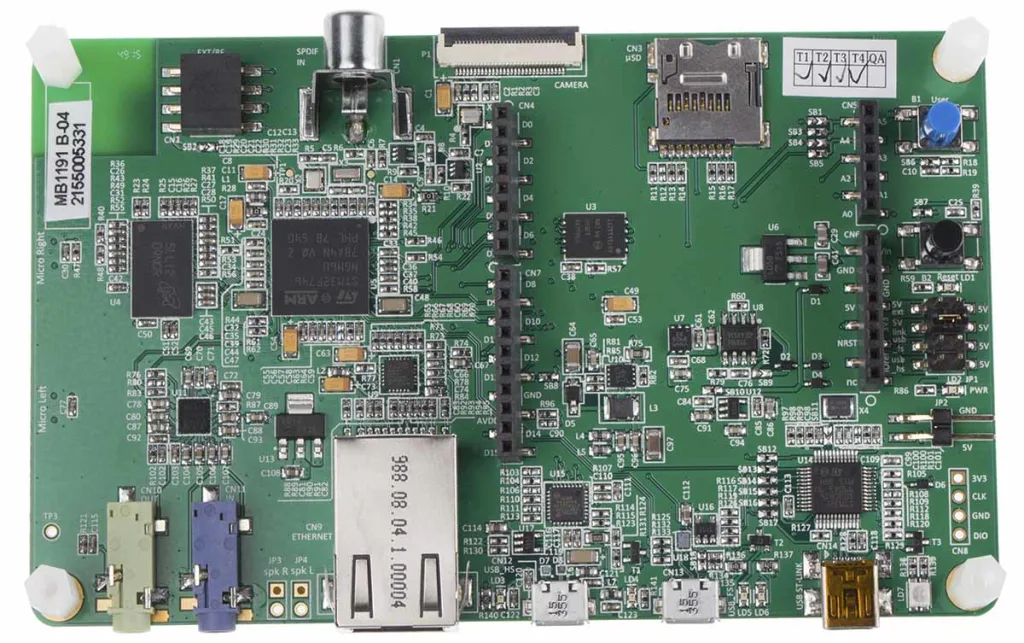 Product image for STM32F7 Discovery Kit with STM32F746NG
