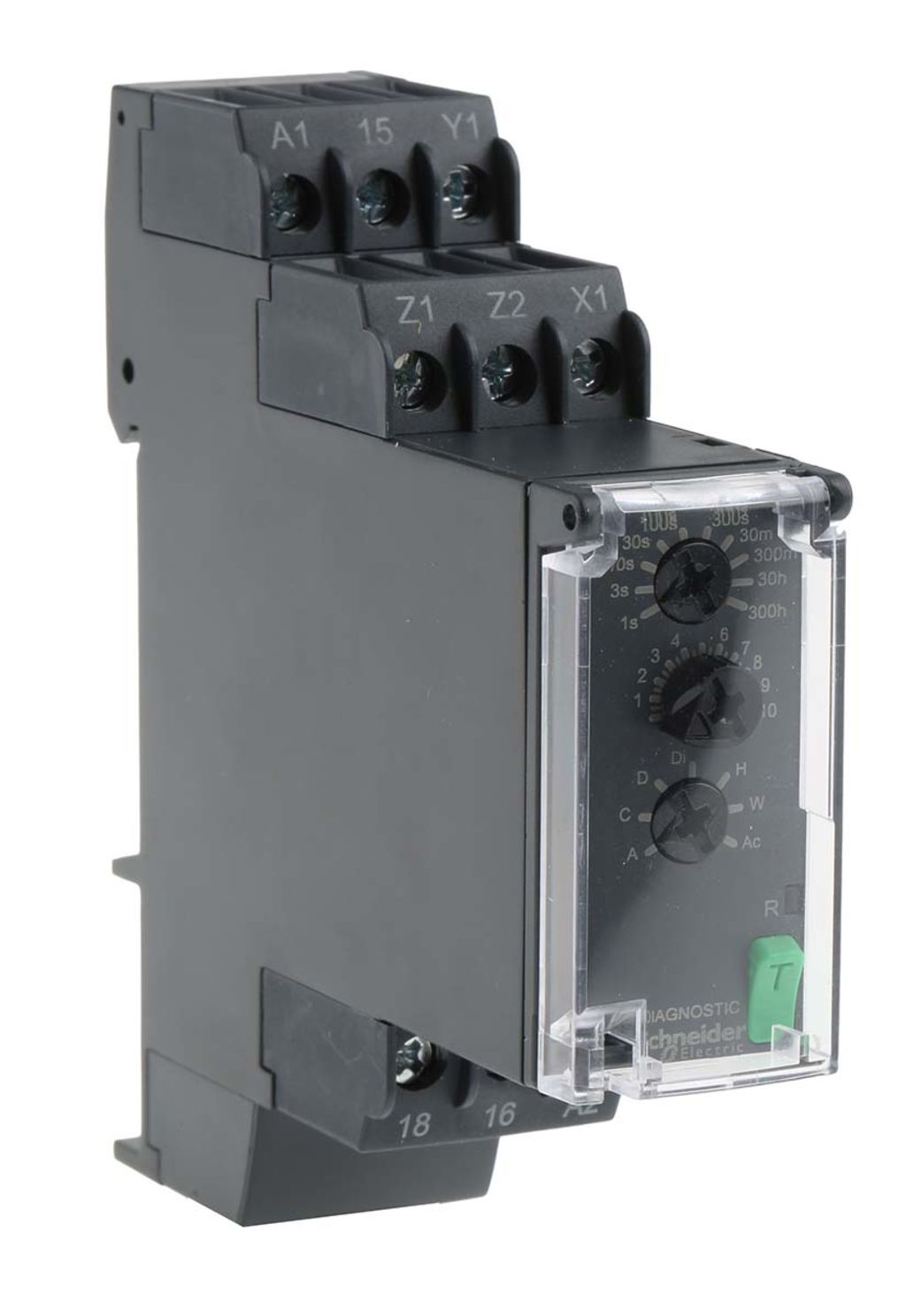 Schneider Electric SPDT Multi Function Timer Relay, 24 → 240V ac/dc 0. ...