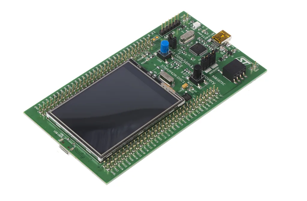 Product image for STM32F429 DISCOVERY KIT, LCD, 64M SDRAM