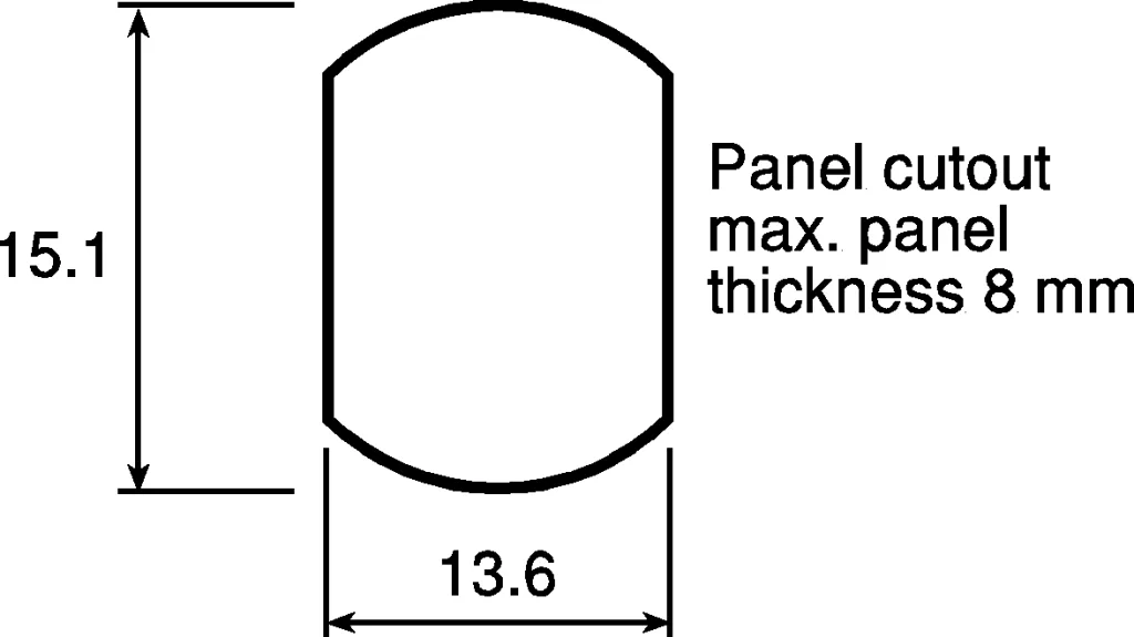 Product image for 16 WAY SIZE 2B PANEL MOUNT SOCKET,6A