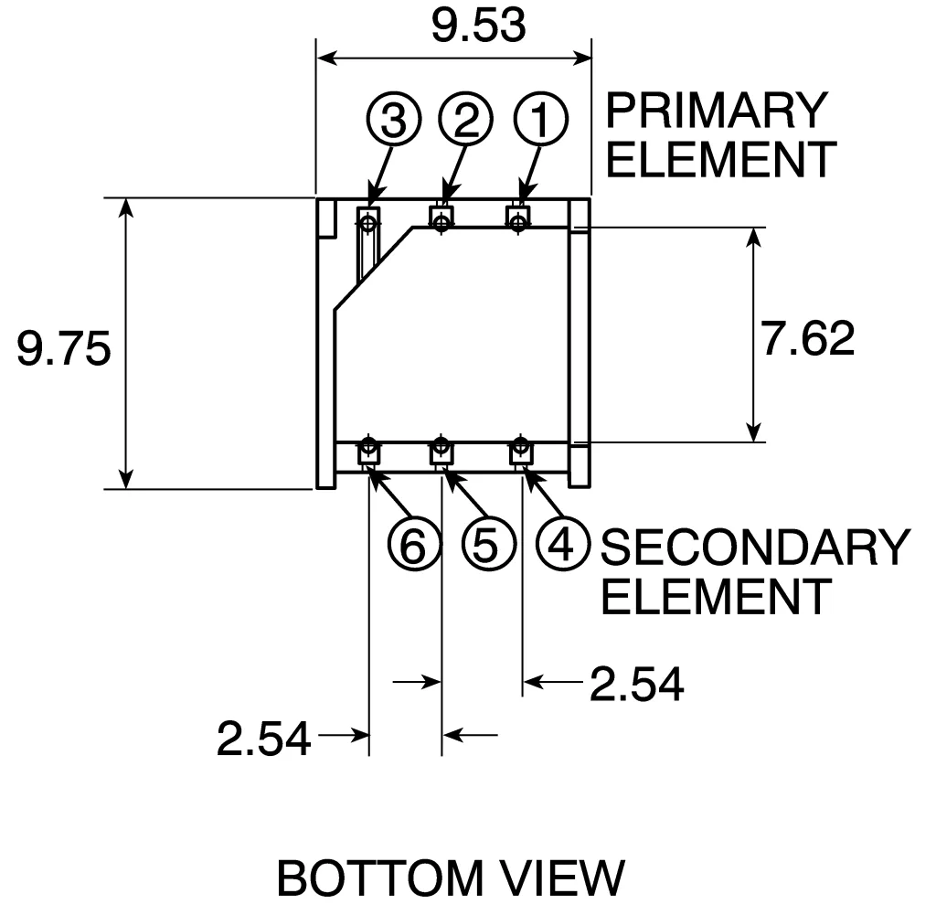 Product image for Bourns 3310H-003 Series Conductive Plastic Potentiometer with a 3.17 mm Dia. Shaft, 10kΩ, ±20%, 0.25W, ±1000ppm/°C