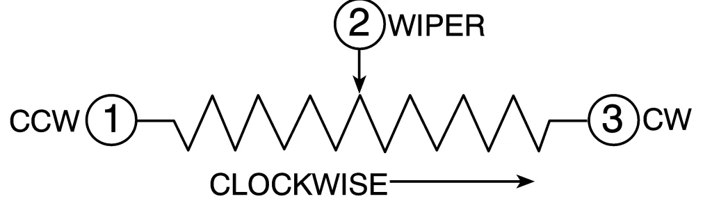Product image for Bourns 3310H-003 Series Conductive Plastic Potentiometer with a 3.17 mm Dia. Shaft, 10kΩ, ±20%, 0.25W, ±1000ppm/°C