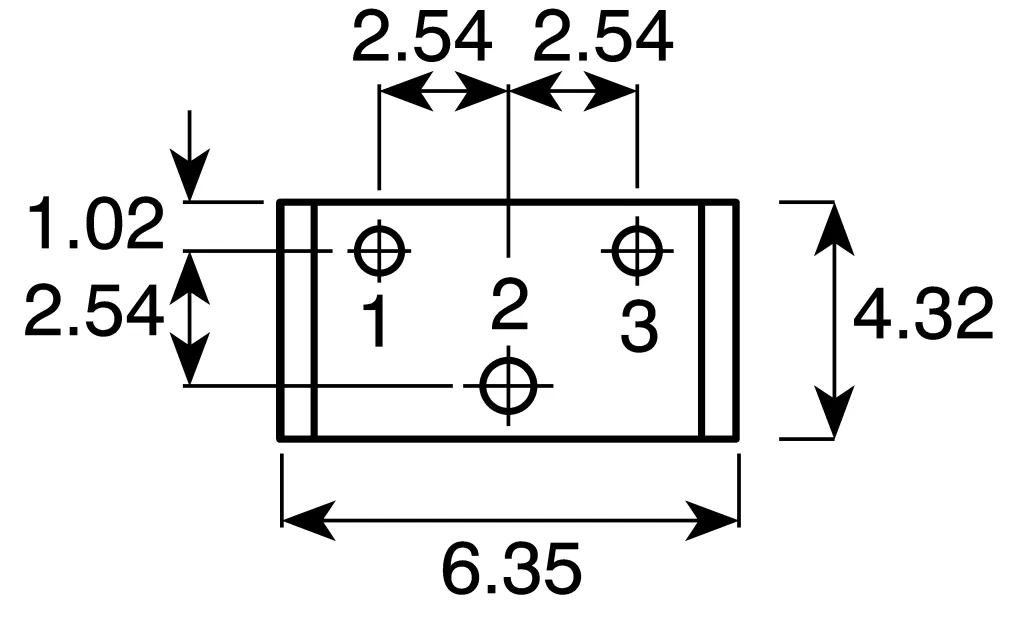 Product image for 5kΩ, Through Hole Trimmer Potentiometer 0.25W Top Adjust Bourns, 3266