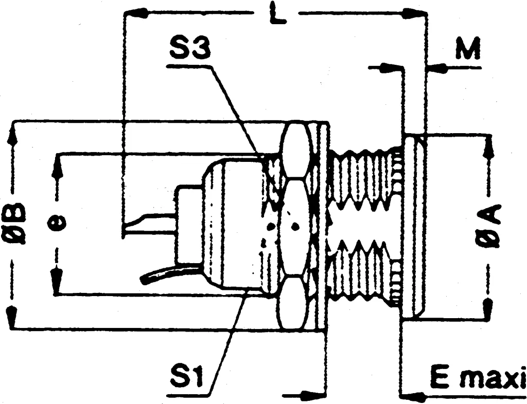 Product image for 16 WAY SIZE 2B PANEL MOUNT SOCKET,6A
