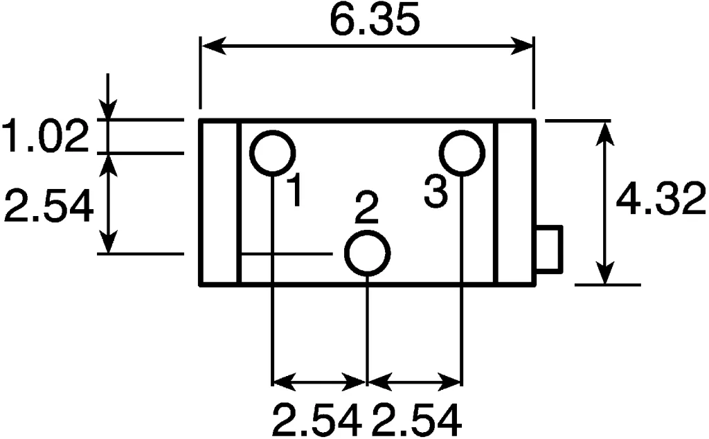 Product image for 5kΩ, Through Hole Trimmer Potentiometer 0.25W Top Adjust Bourns, 3266