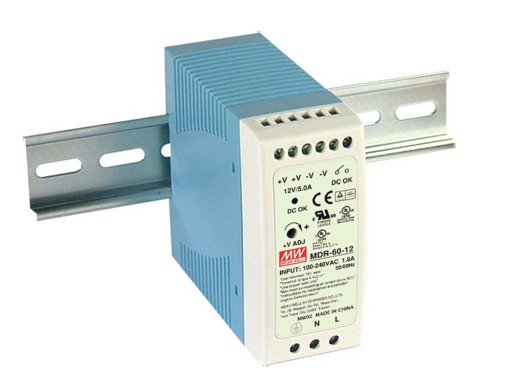 Mean Well MDR Switch Mode DIN Rail Power Supply 85 → 264V ac Input, 48V dc  Output, 2A 100W - RS Components Vietnam