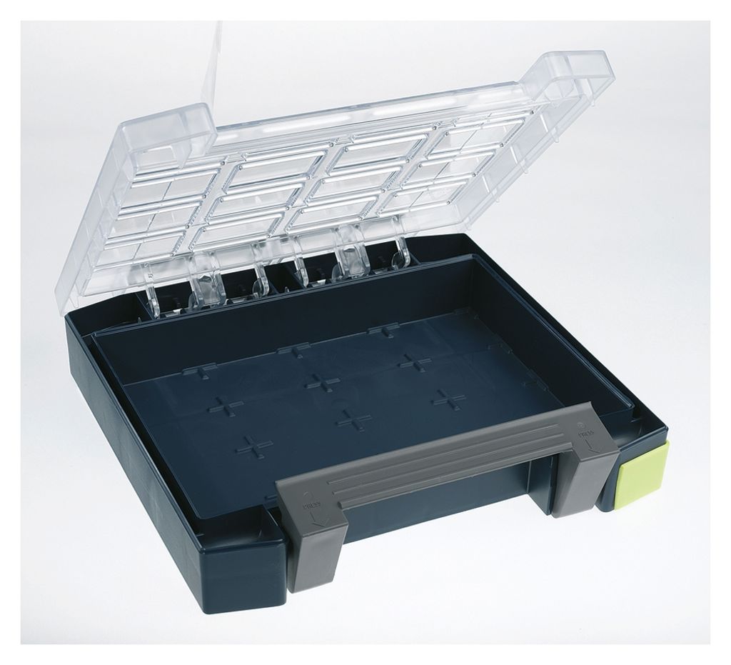 Raaco Grey PC, PP Compartment Box, 55mm x 241mm x 225mm - RS Components ...