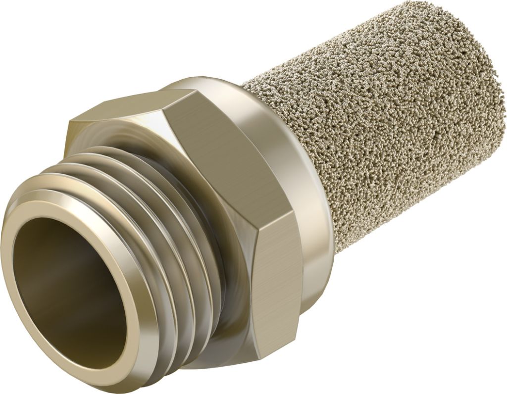 Pneumatic Exhaust Filter Silencer 1/2 inch Brass (Pack of 10 Pcs) >  Automation & Controls