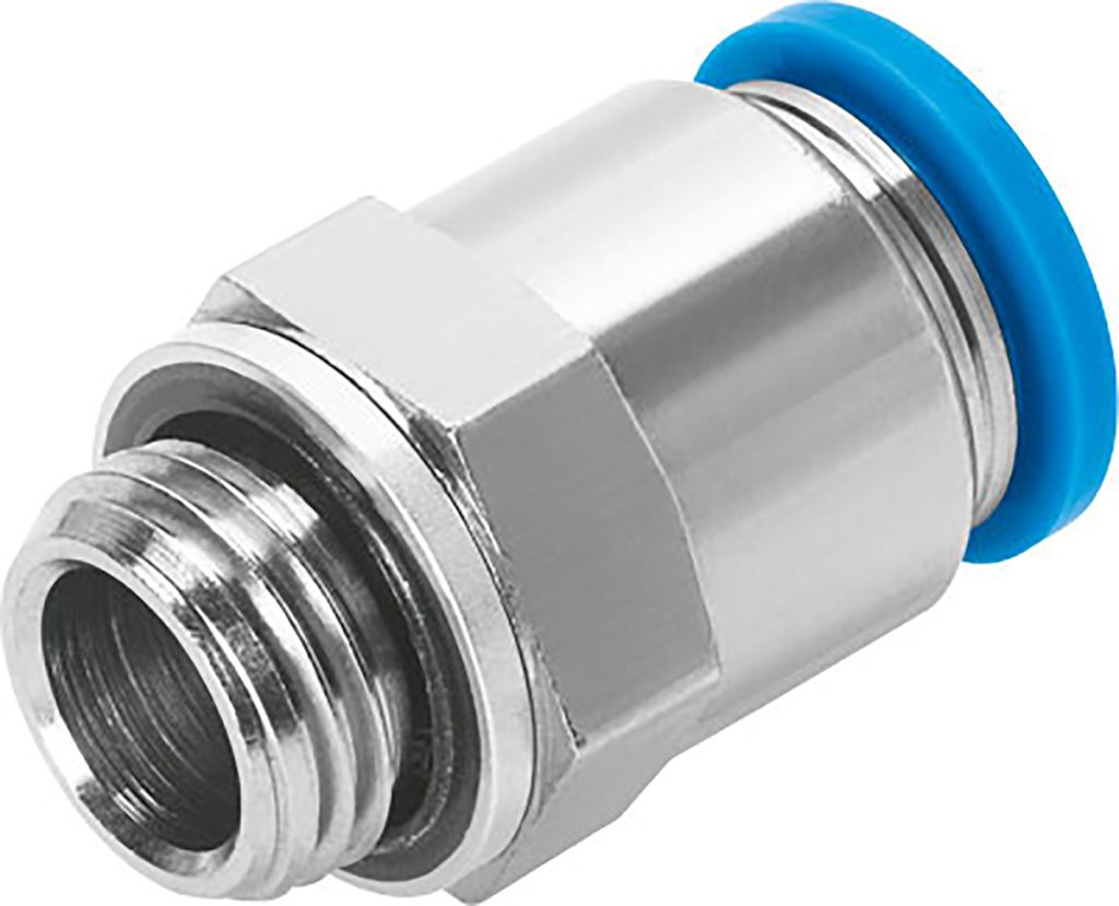 Pressure fitting Bx G1/8 male to 1/8 NPT male