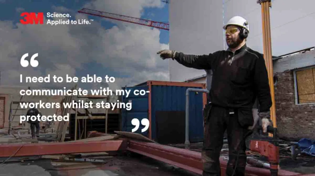 Product image for 3M PELTOR PROTAC 3 BLACK HEADBAND