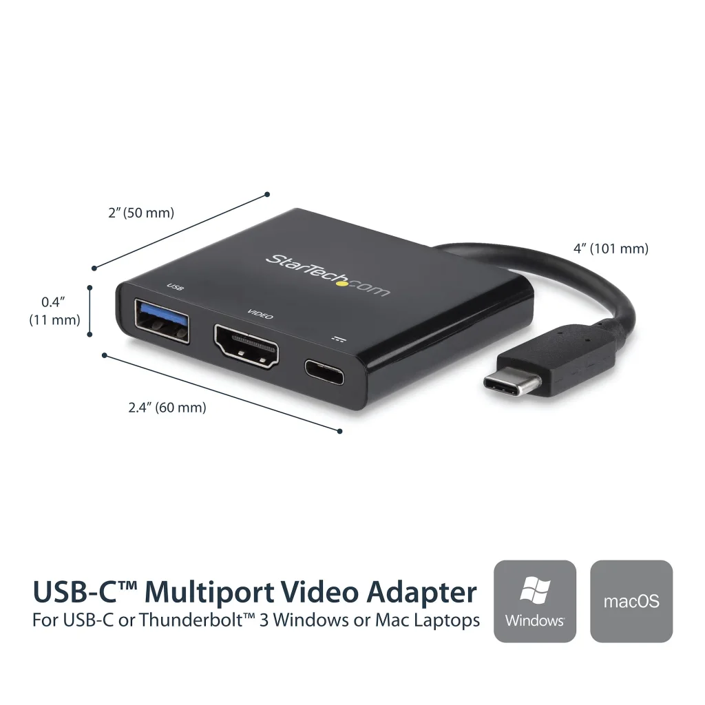 Product image for USB-C to 4K HDMI Adapter
