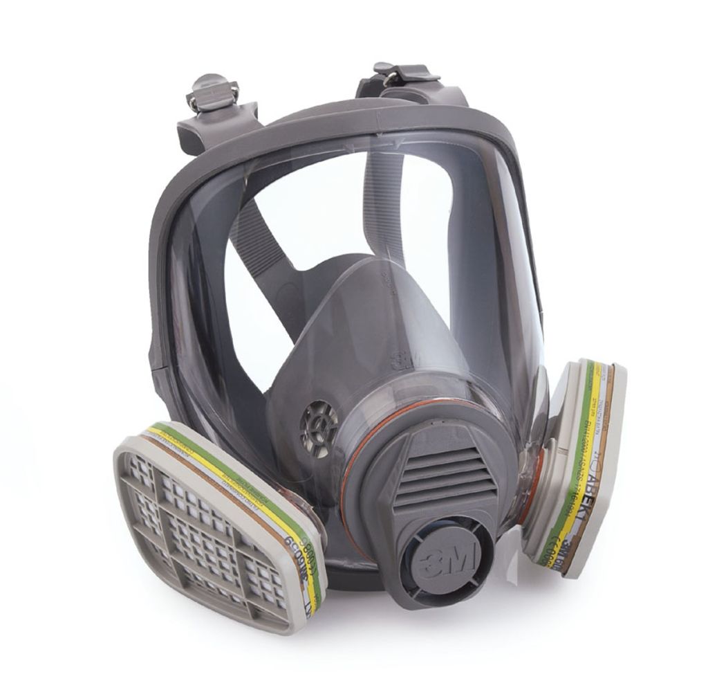 3M 6000 Full Respirator Mask Small RS Components Indonesia