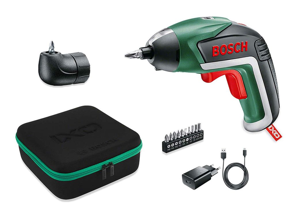 Bosch IXO 5 Medium 3.6V Electric Screwdriver, USB - RS Components