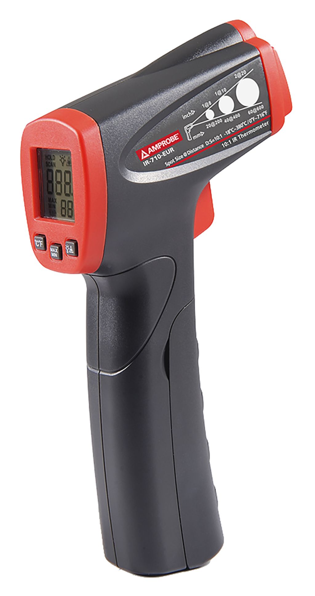 Amprobe IR-710 Infrared Thermometer, Max Temperature +380°C, ±2 %,  Centigrade, Fahrenheit RS Components Vietnam