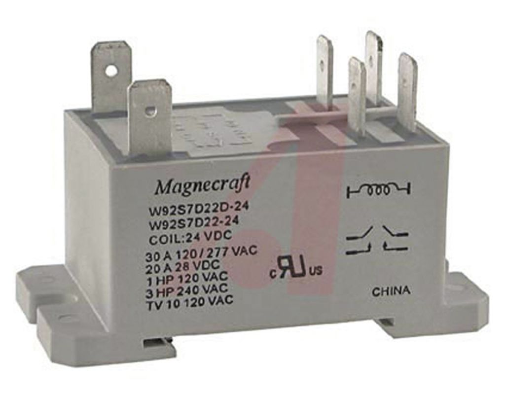 2x NEC MR22-48S Electromechanical Relay – 48vdc, DPDT, 9-Pin, 19x29x10mm