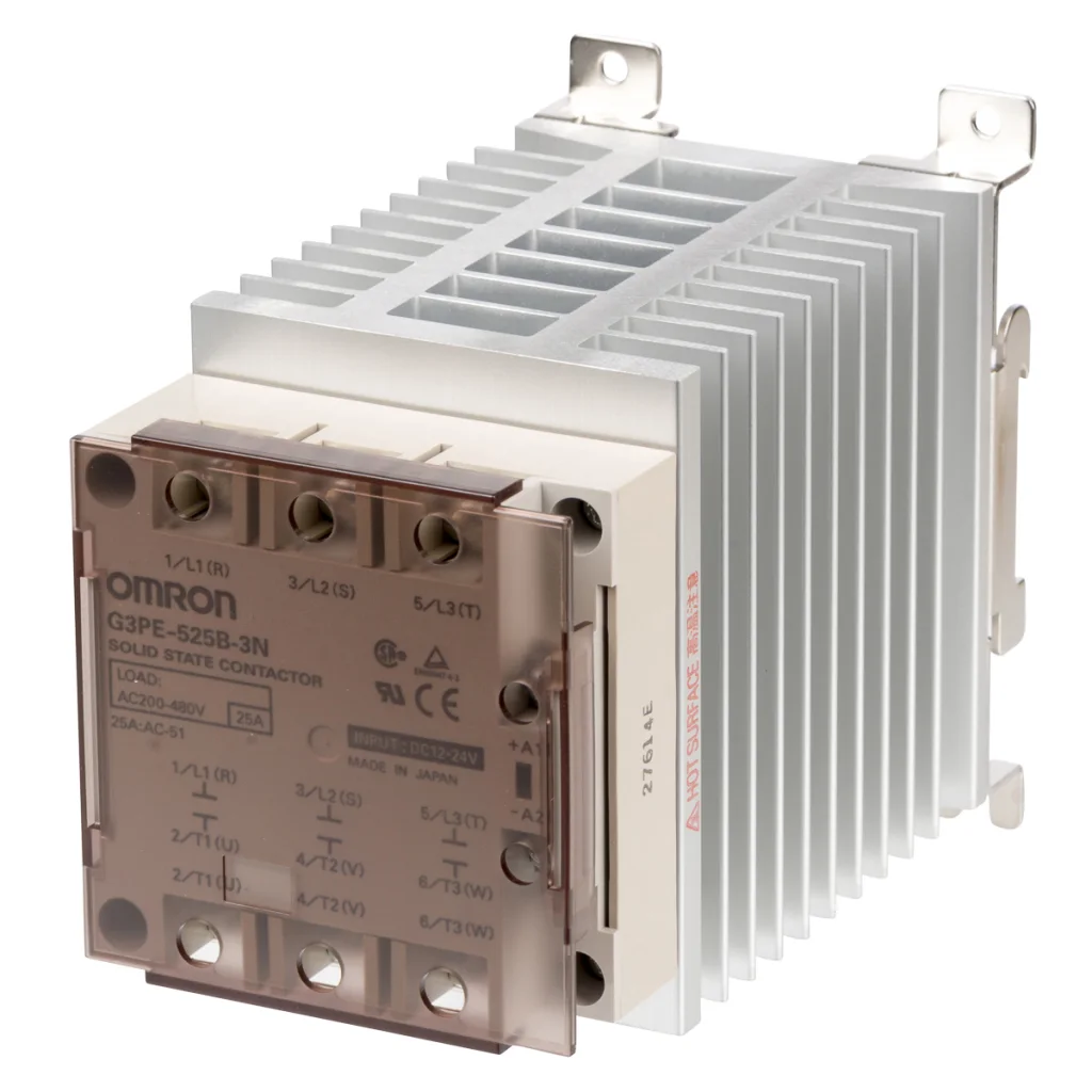 Product image for Solid State Relay 25A 200 TO 480V 3PH