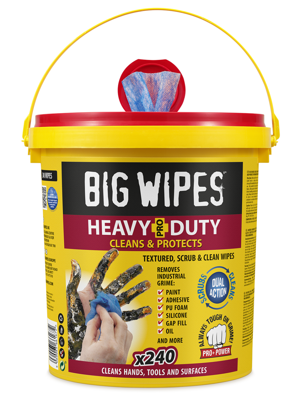 Big Wipes Heavy-Duty Multi-Surface Cleaning Wipes – Twin Pack