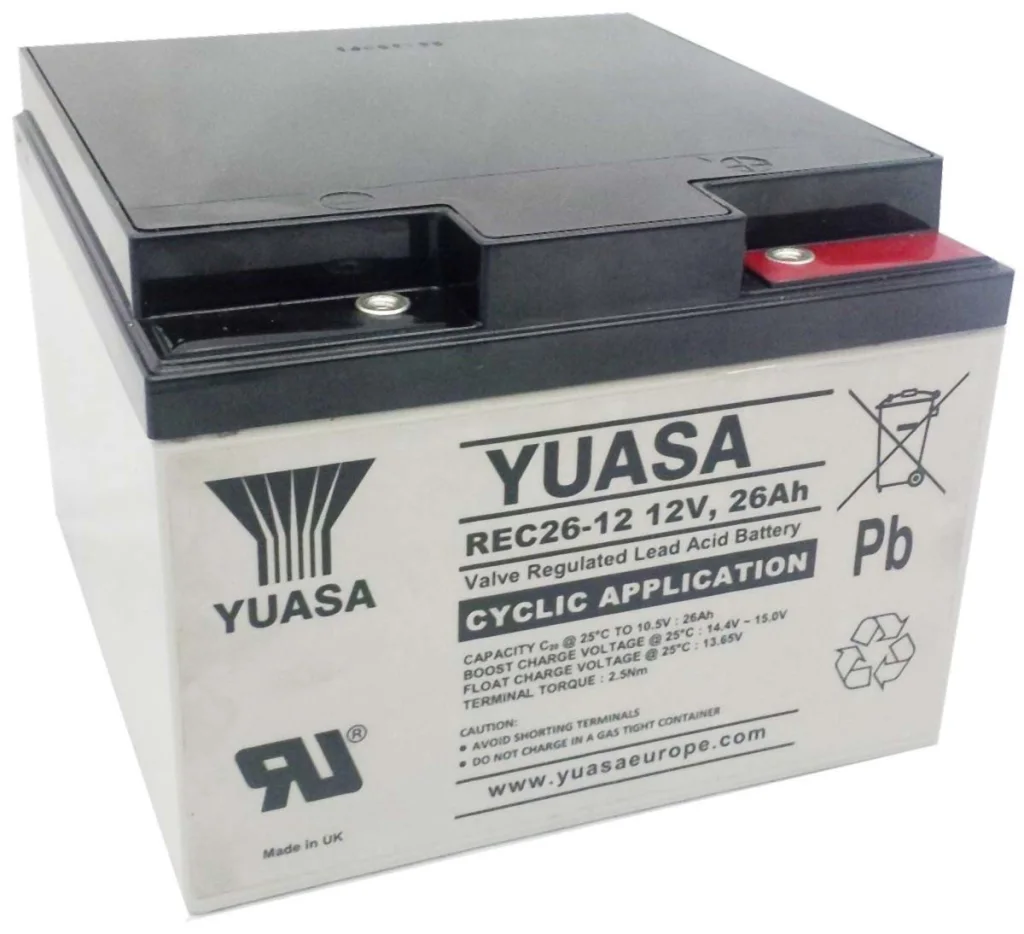 Product image for REC26-12 LONG LIFE VRLA BATTERY