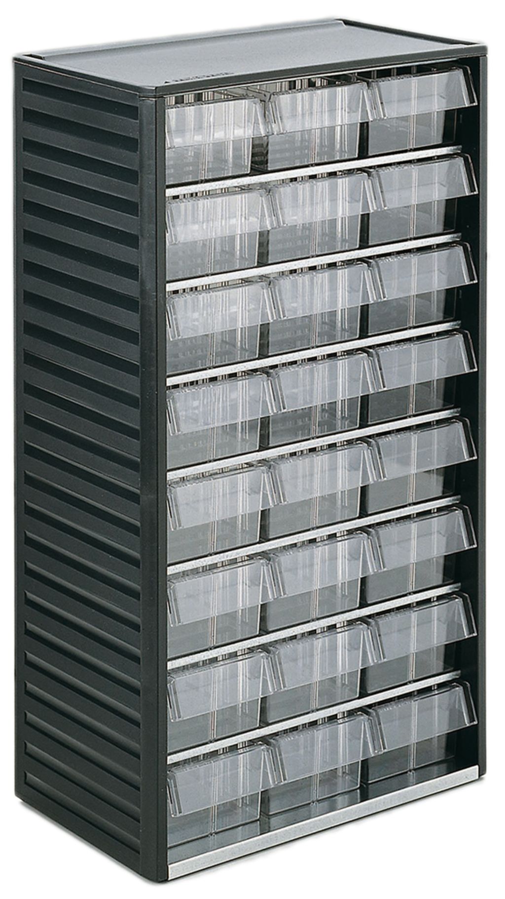 RS PRO 24 Drawer Storage Unit, PP, 550mm x 310mm x 180mm, Grey - RS ...
