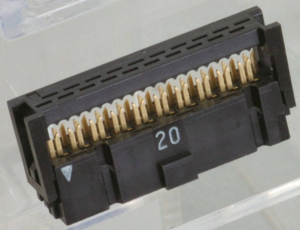 JAE 10-Way IDC Connector Socket for Cable Mount, 2-Row - RS Components ...
