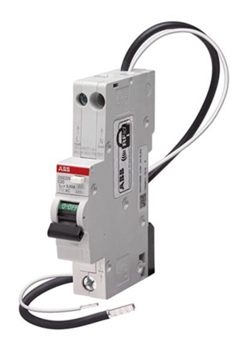 ABB Type B RCBO - 1+N, 16A Current Rating, DSE201 Series - RS ...