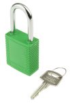 Product image for SAFETY PADLOCK GREEN (KEYED DIFFERENTLY)