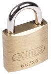 Product image for ABUS XR0060 25 All Weather Brass, Steel Padlock 25mm