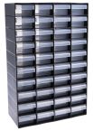 Product image for 40 Drawer Plastic Unit, Black