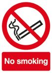 Product image for PP sign 'No smoking', 210x 297mm