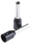 Product image for BLACK DIN STANDARD FERRULE,1.5SQ.MM WIRE