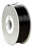 Product image for VERBATIM PLA 1.75MM BLACK 1KG REEL