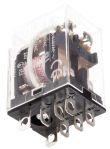 Product image for DPDT mini plug-in relay,10A 230Vac coil