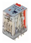 Product image for Carlo Gavazzi, 230V ac Coil Non-Latching Relay 4PDT, 5A Switching Current Plug In