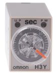 Product image for 4PDT min on delay timer,2-60sec 24Vdc/3A