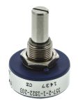 Product image for 357-2-0 1turn precision pot,20K lin 22mm