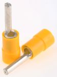 Product image for Yellow crimp pin connector,4-6sq.mm