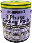 Product image for TAPE 3-PHASE CODING PACK L1,L2,L3,N,E