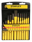 Product image for Stanley Punch & Cold Chisel 12pce Kit