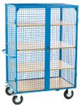 Product image for RS PRO 3 Shelf Heavy Duty Trolley, 1150 x 750mm, 3 x 30kg Load