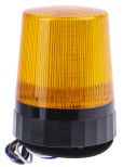 Product image for LED Beacon, Amber, Tall Prof, 110-230Vac